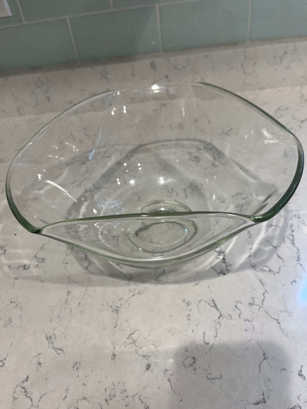 Bowl, non branded, clear glass